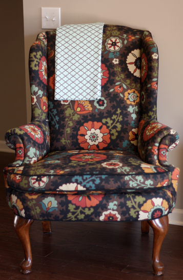 Fabric with chair
