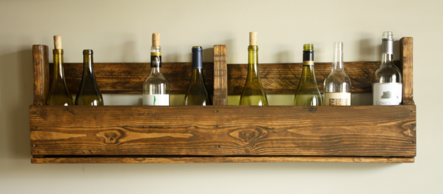 plans simple garden bench wine racks wooden rustic free woodworking 